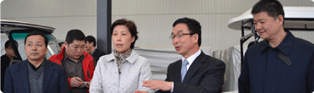 秦皇島市市長張瑞書到康姿百德公司調(diào)研